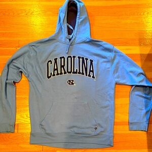 J. America Light Blue Carolina Men's NC Hoodie